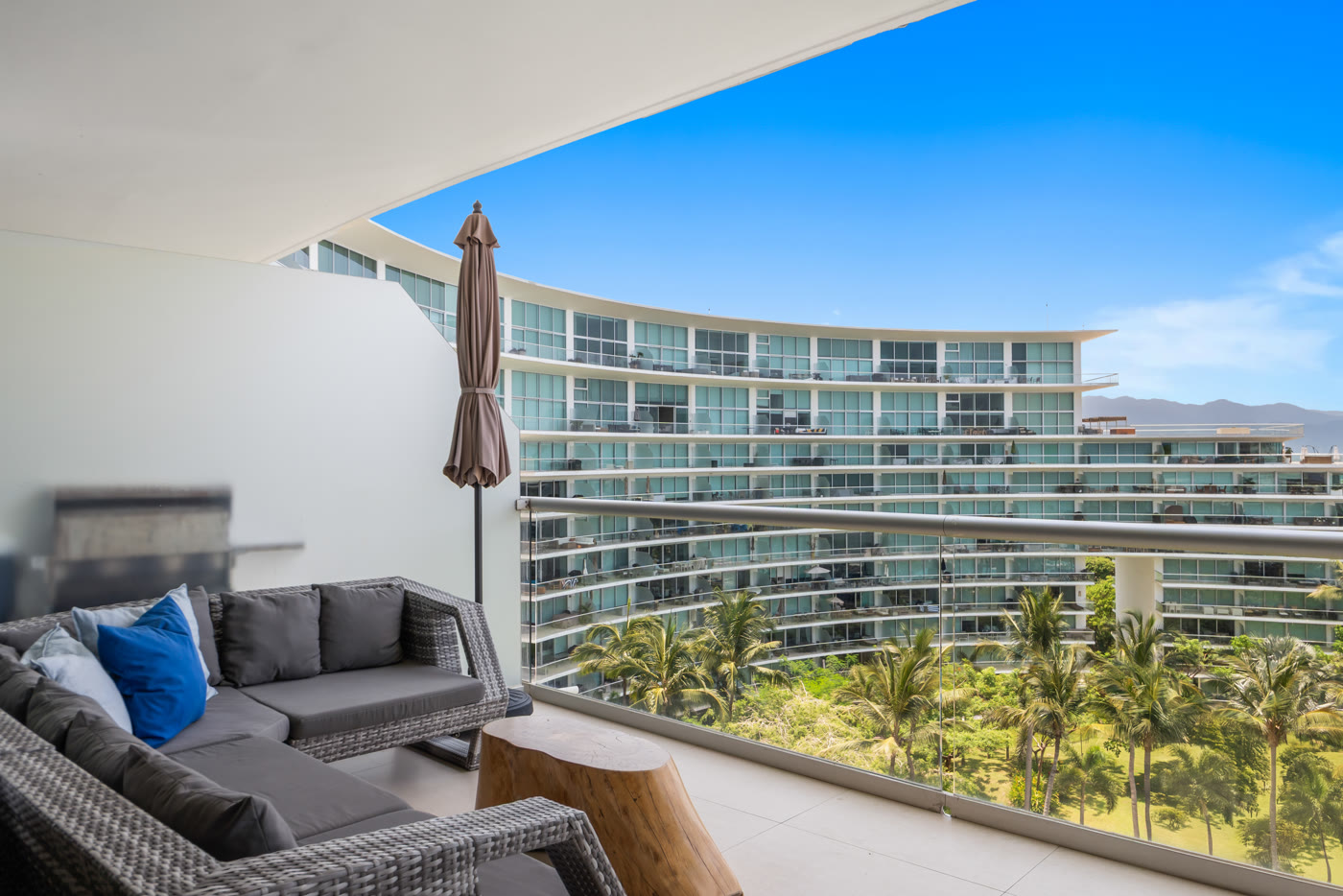 Lounge exterior en terraza